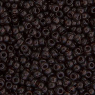 Miyuki Seed Bead 11/0 apx. 22g Chocolate Brown Transparent