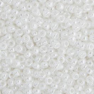 Miyuki Seed Bead 11/0 apx. 22g White Pearl Opaque Luster