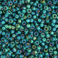Miyuki Seed Bead 11/0 apx. 22g Emerald Silver Lined AB