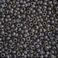 Miyuki Seed Bead 11/0 apx. 22g Matte Metallic Silver Gray