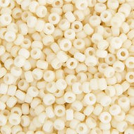 Miyuki Seed Bead 11/0 apx. 22g Cream Opaque Matte
