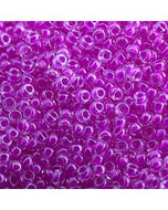 Miyuki Seed Bead 11/0 apx. 22g Fuchsia Luminous Neon C/L