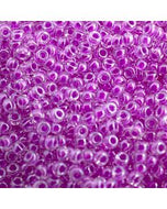 Miyuki Seed Bead 11/0 apx. 22g Purple Luminous Neon C/L