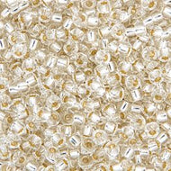 Miyuki Seed Beads 15/0 – Crystal Silver Lined