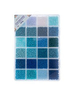 GLASS BEAD BOX SIZE 8 - MIX 6
