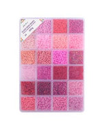 GLASS BEAD BOX SIZE 8 - MIX 10
