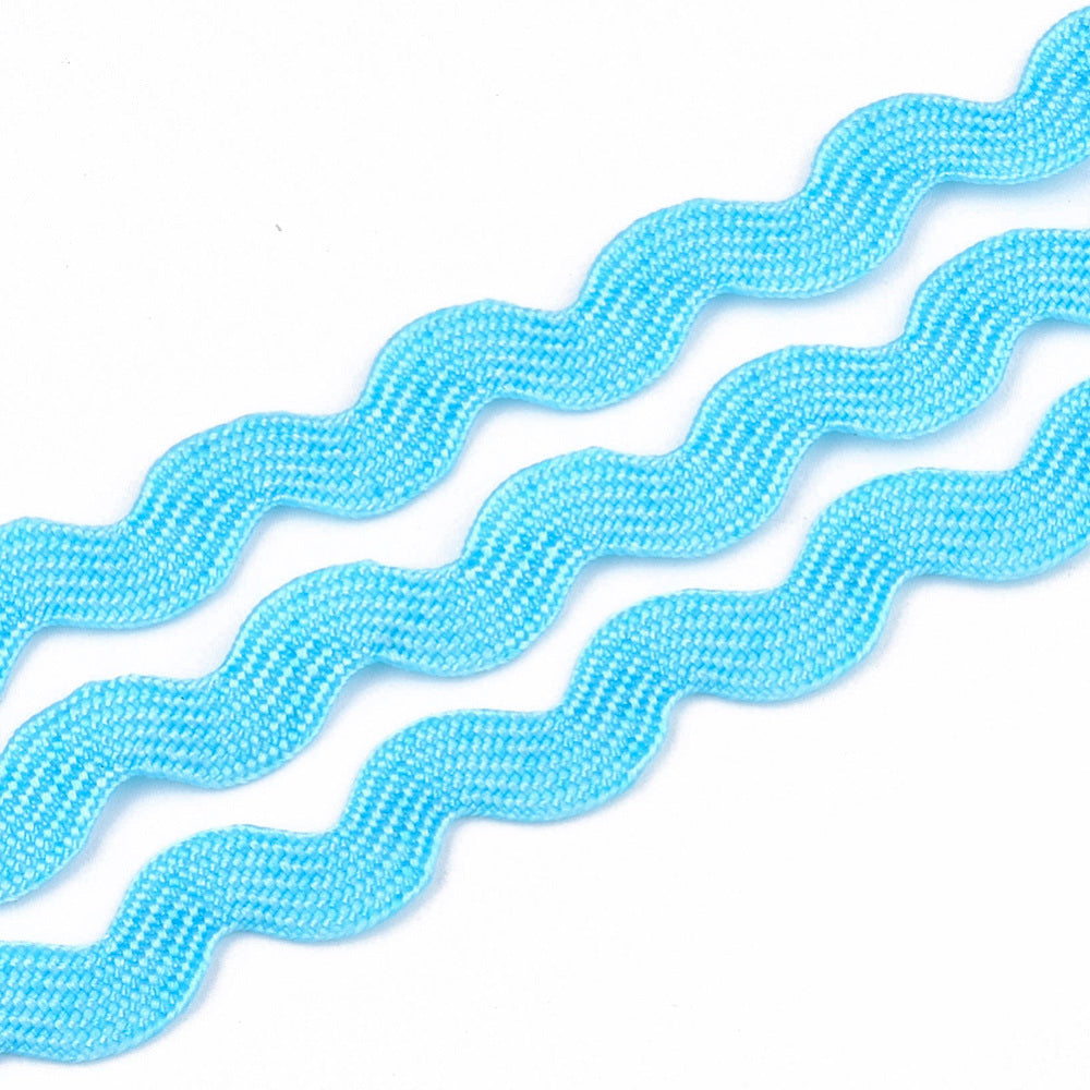 LIGHT BLUE RIC RAC – teribeads