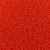Size 10 Seed Beads - Matte Light Red (R21)