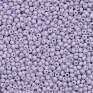 Size 10 Seed Beads - Solgel Chalk Lavender Mist (P30)
