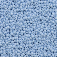 Size 10 Seed Beads - Solgel Chalk Powder Sky (B53)
