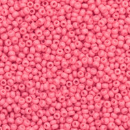 Size 10 Seed Beads - Solgel Chalk Pink Hibiscus (PK27)