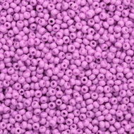Size 10 Seed Beads - Solgel Chalk Bright Orchid (P34)