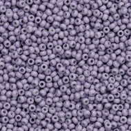 Size 10 Seed Beads - Solgel Chalk Dusty Lilac (P32)