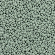 Size 10 Seed Beads - Solgel Chalk Sage Green  (G42)