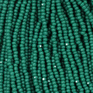 Size 11 Charlottes - Opaque Dark Green