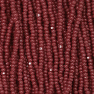 Size 11 Charlottes - Opaque Dark Red Coral
