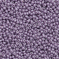 Size 10 Seed Beads - Opaque Luster Mauve (P27)