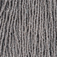 Size 13 Charlotte Beads - Opaque Luster Grey (BW09)