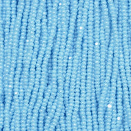 Size 13 Charlotte Beads - Opaque Light Turquoise Luster