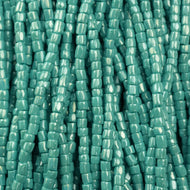 Size 9 3 Cut - Opaque Luster Medium Turquoise