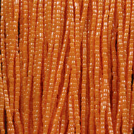 Size 9 3 Cut - Opaque Luster Light Orange