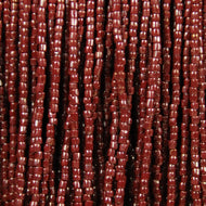 Size 9 3 Cut - Opaque Luster Dark Red