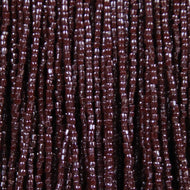 Size 9 3 Cut - Opaque Luster Red Coral