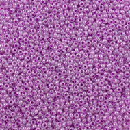 Size 10 Seed Beads - Pearlized Purple (P24)