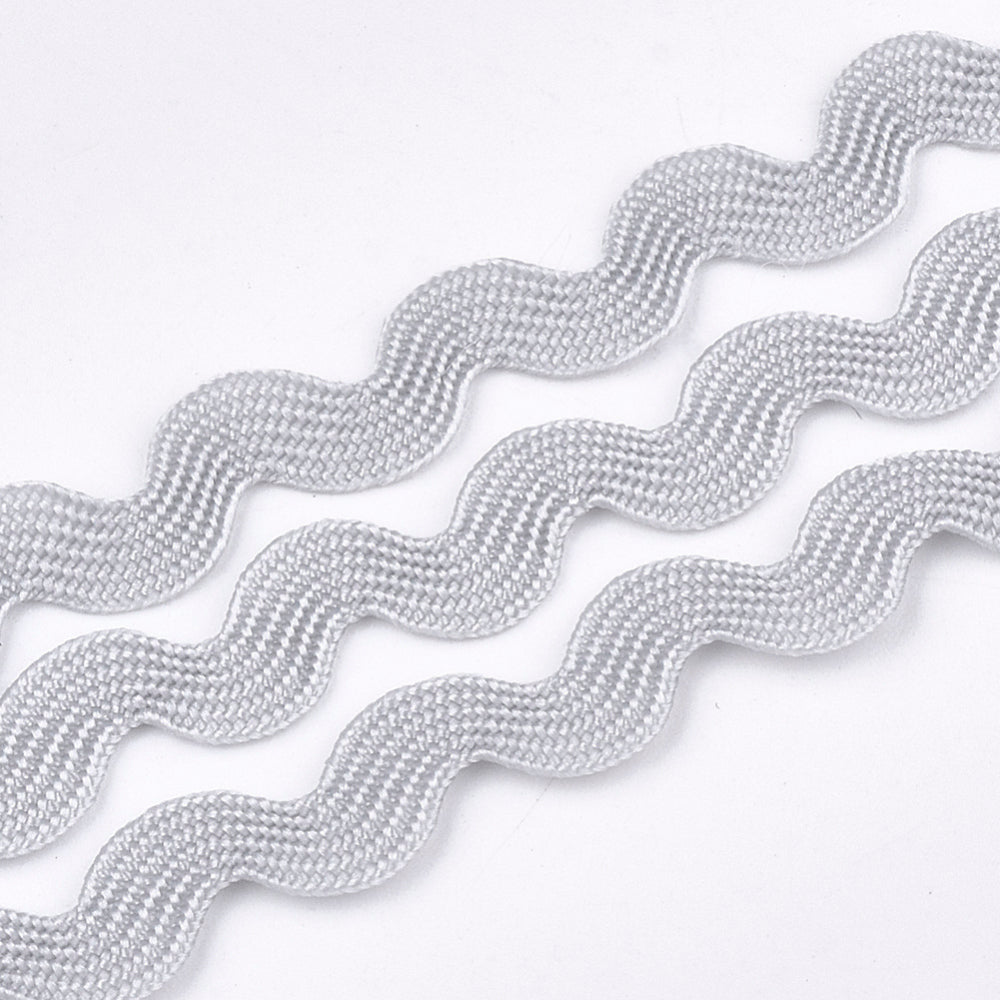 LIGHT GREY RIC RAC – teribeads