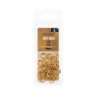 Jump Ring 18KT Gold 84 pcs ( 8mm) - 05