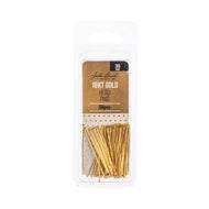 Ball head Pins 18KT Gold 58 pcs (30mm) - 06