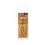 18 KT Gold Head Pins  47pcs 40mm - 07