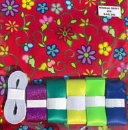 Carrie Okemaw-KF02-RED Ribbon Skirt Kit