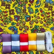 Jackie Traverse--OF05-YELLOW Ribbon Skirt Kit