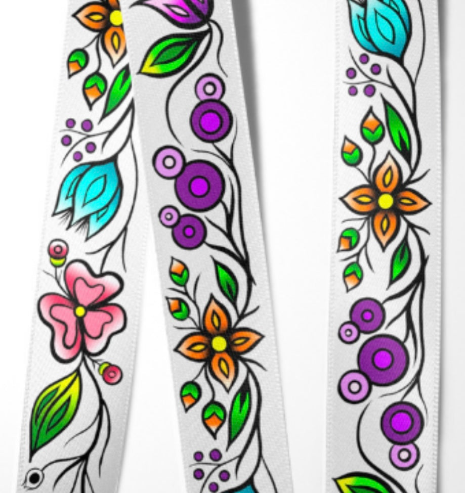 Renata M 1.5” White Ribbon