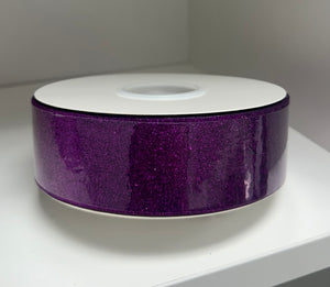 Purple Sparkle Ribbon (1 Meter)