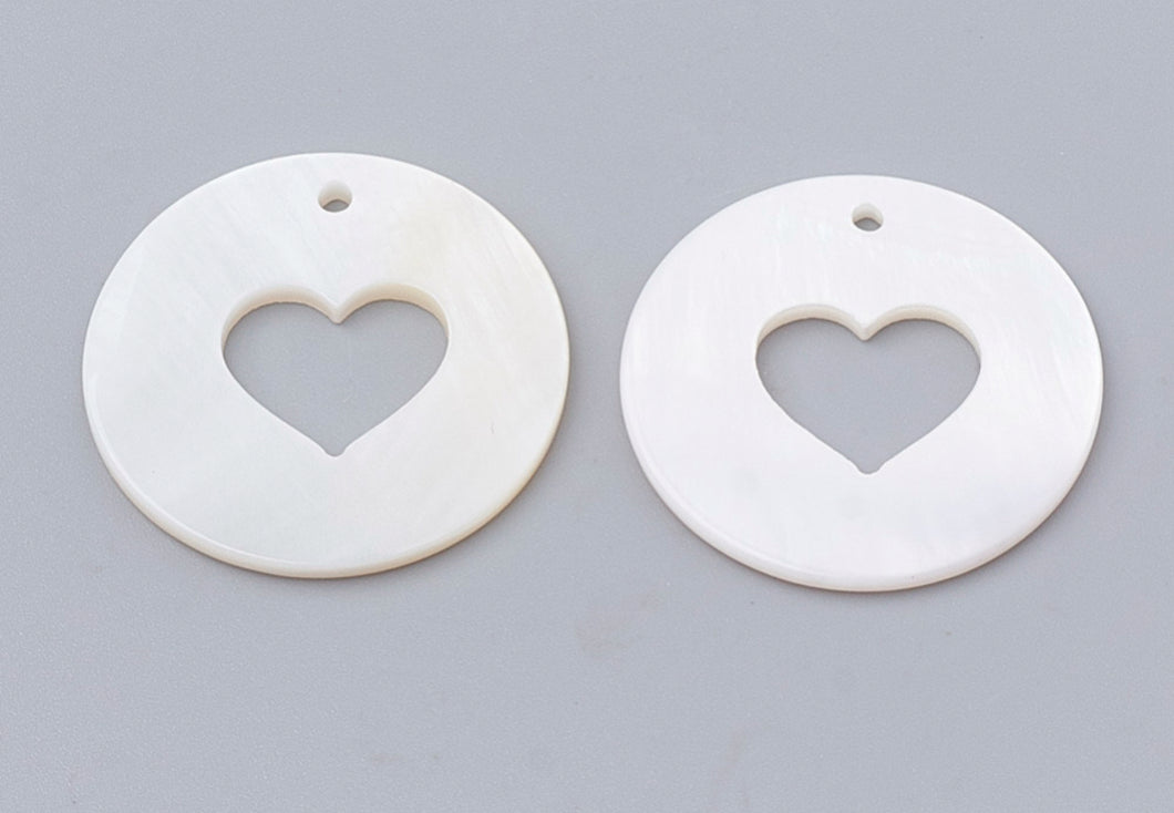Cut out Heart Shells