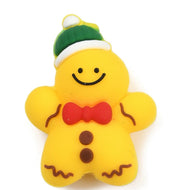 Gingerbread Silicone Bead