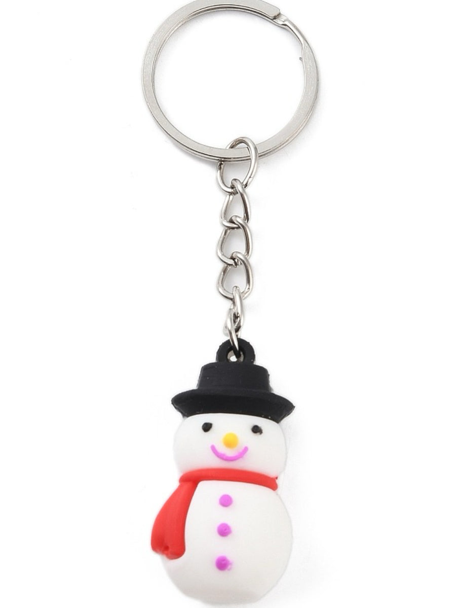 Snowman Keychain