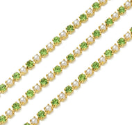 S1 - Gold with Light Green & Pearl