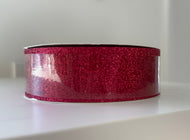 Pink Sparkle Ribbon (1 Meter)