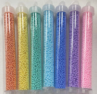 Pastel bead seed set size 10