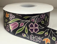 Renata M 1.5”  Fall Black Ribbon