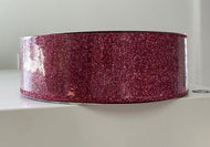 Magenta Sparkle Ribbon (1 Meter)