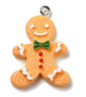 Resin Gingerbread Man Pendant