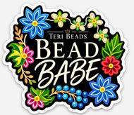 Beading Babe Sticker