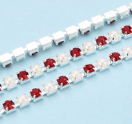 L1 - Silver with Red & Pearl