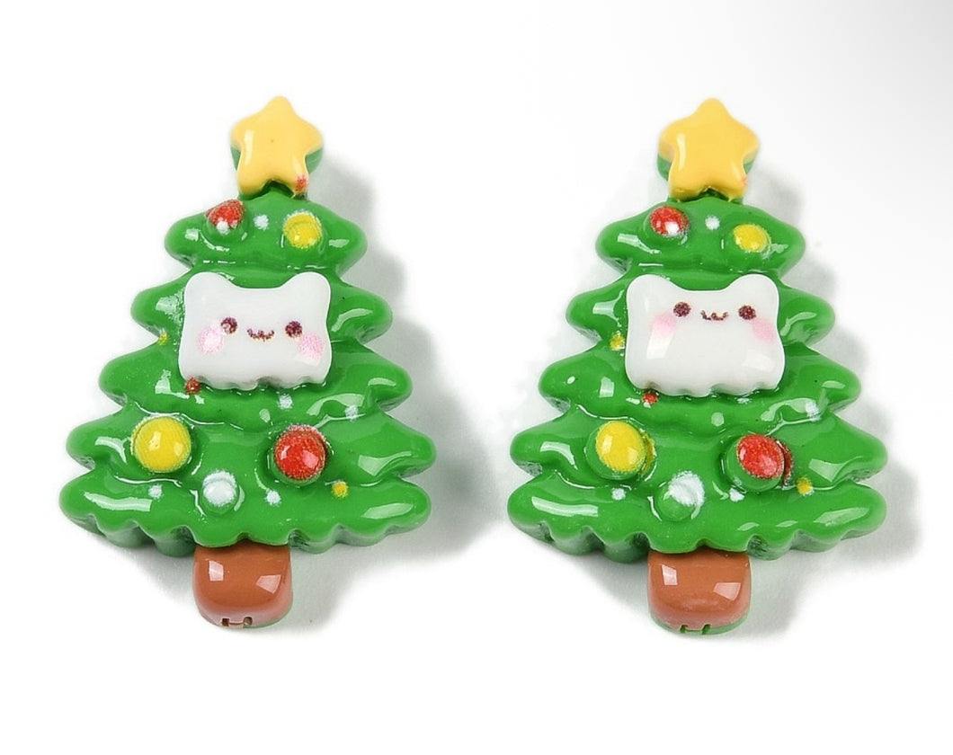 Christmas Tree Cabochon