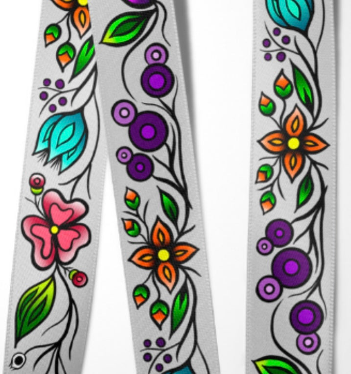 Renata M 1.5” Grey Ribbon