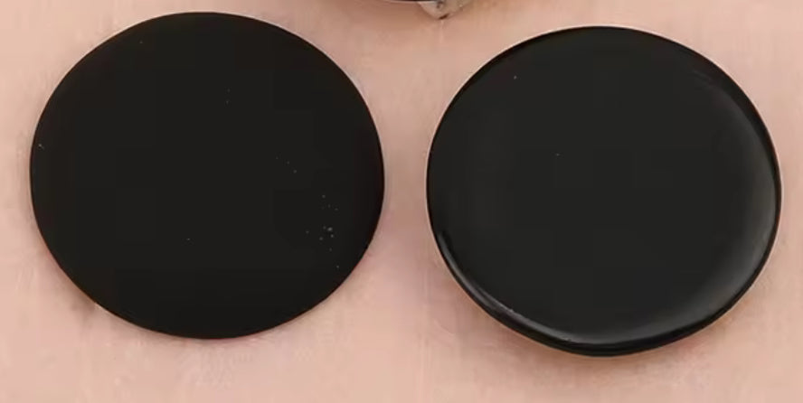 Black Matte Circles